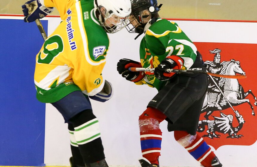 В Москве состоялся финал турнира по хоккею "Золотая шайба" 6 фото