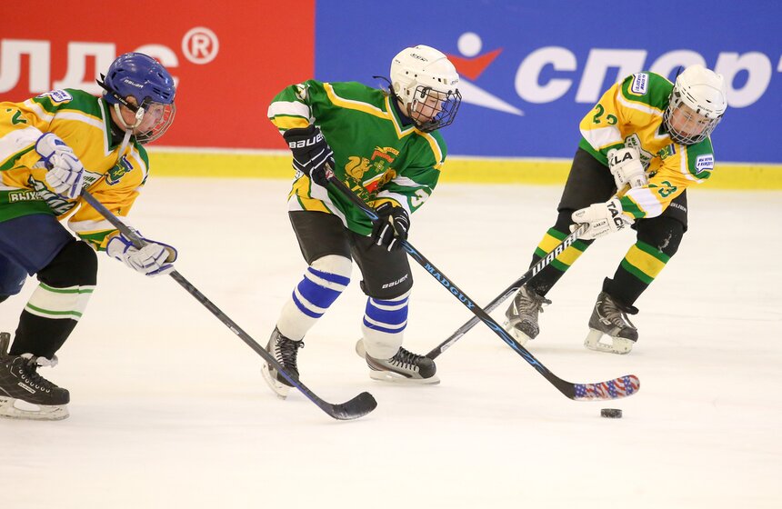 В Москве состоялся финал турнира по хоккею "Золотая шайба" 5 фото