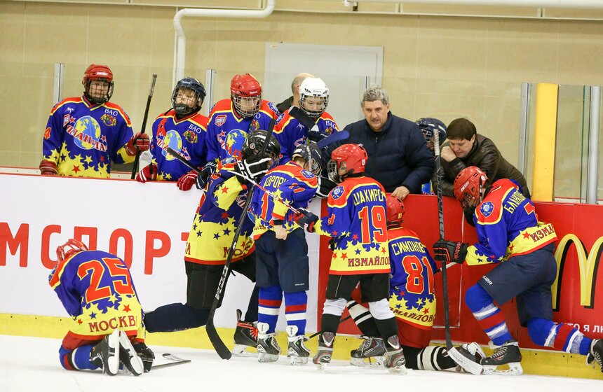 В Москве состоялся финал турнира по хоккею "Золотая шайба" 14 фото
