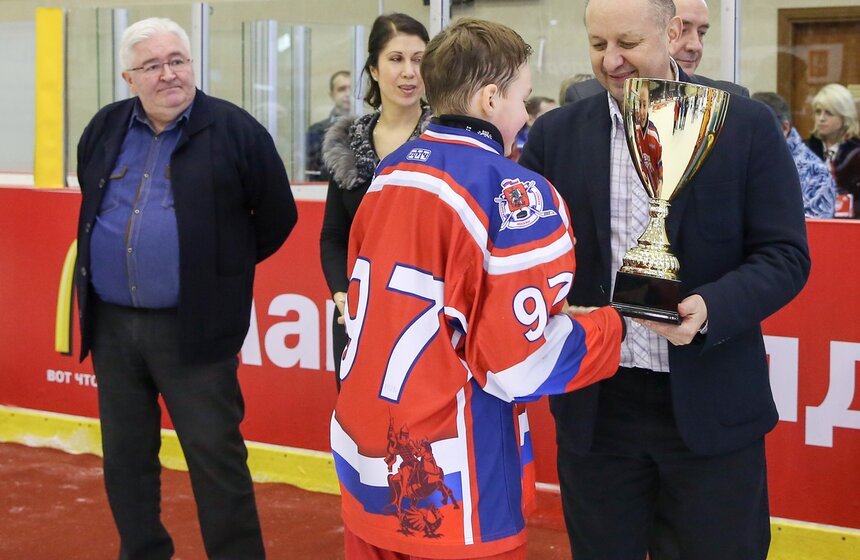 В Москве состоялся финал турнира по хоккею "Золотая шайба" 23 фото