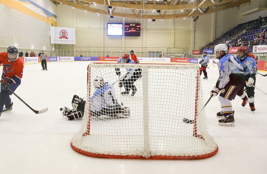 В Москве состоялся финал турнира по хоккею "Золотая шайба" 29 фото