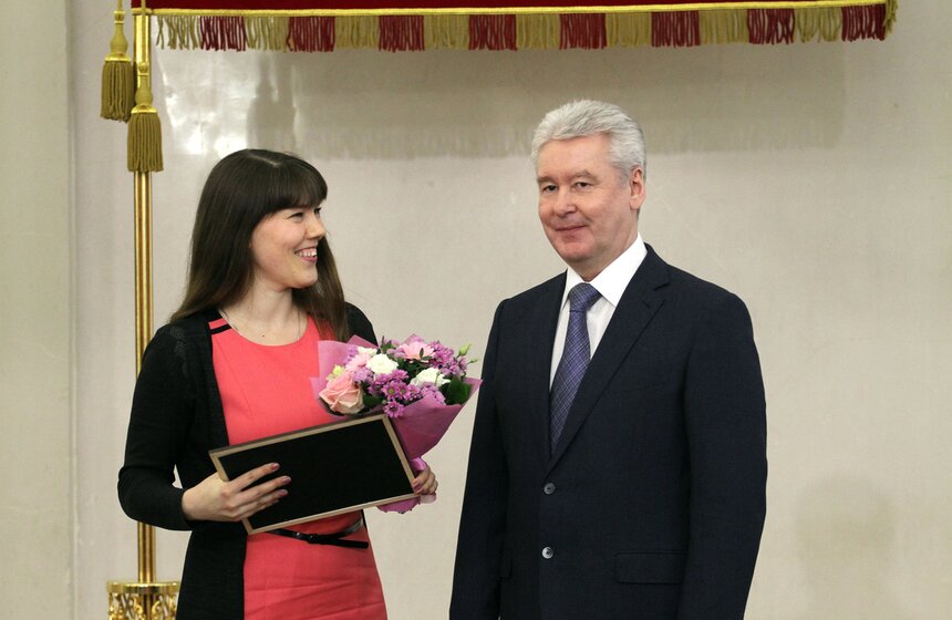 Сергей Собянин вручил премии в области науки молодым ученым 5 фото