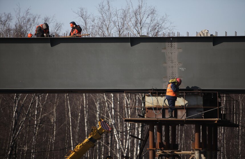 Как реконструируют развязку между Ленинским проспектом и МКАД 9 фото
