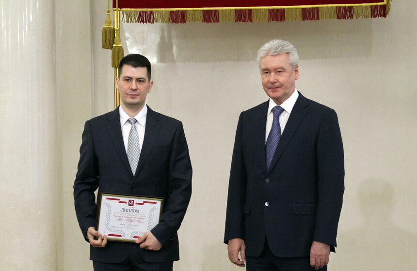 Сергей Собянин вручил премии в области науки молодым ученым 13 фото