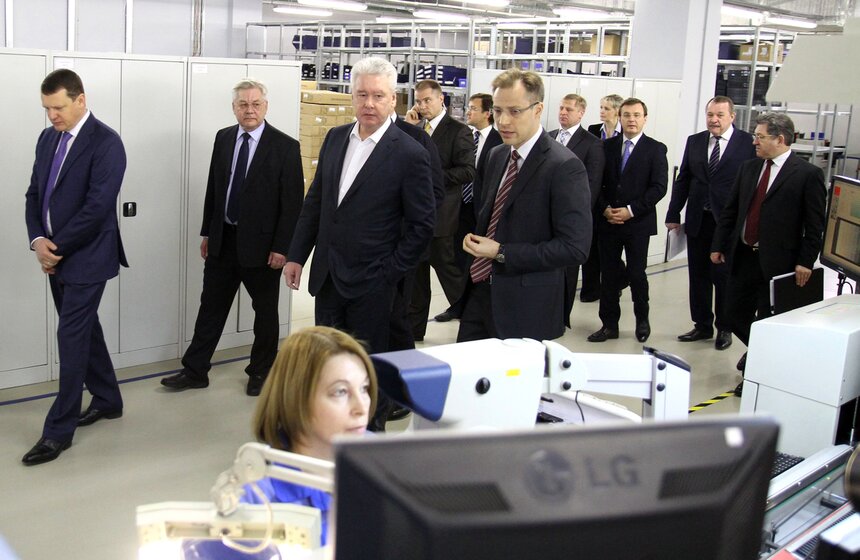 Сергей Собянин посетил инновационно-промышленный комплекс в ЮАО 5 фото