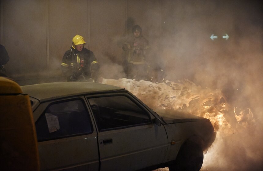 В Алабяно-Балтийском тоннеле прошли учения спасателей МЧС 16 фото