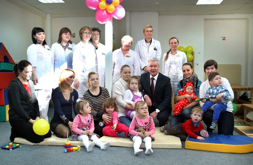 Сергей Собянин посетил Перинатальный центр ГКБ №70 12 фото