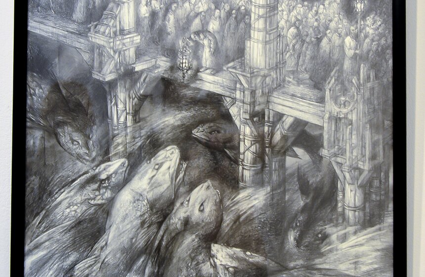 В ЦДХ открылся международный художественный салон "Люди и мир" 17 фото