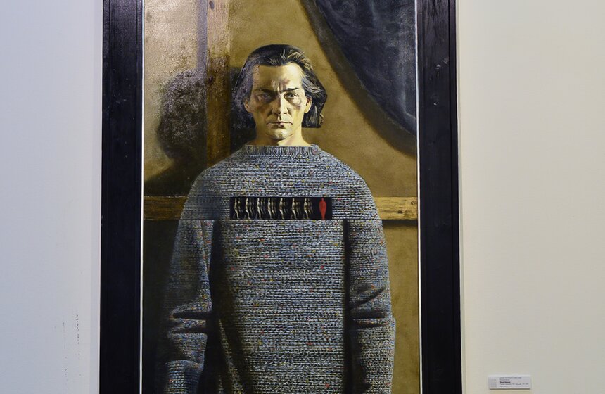 В ЦДХ открылся международный художественный салон "Люди и мир" 24 фото