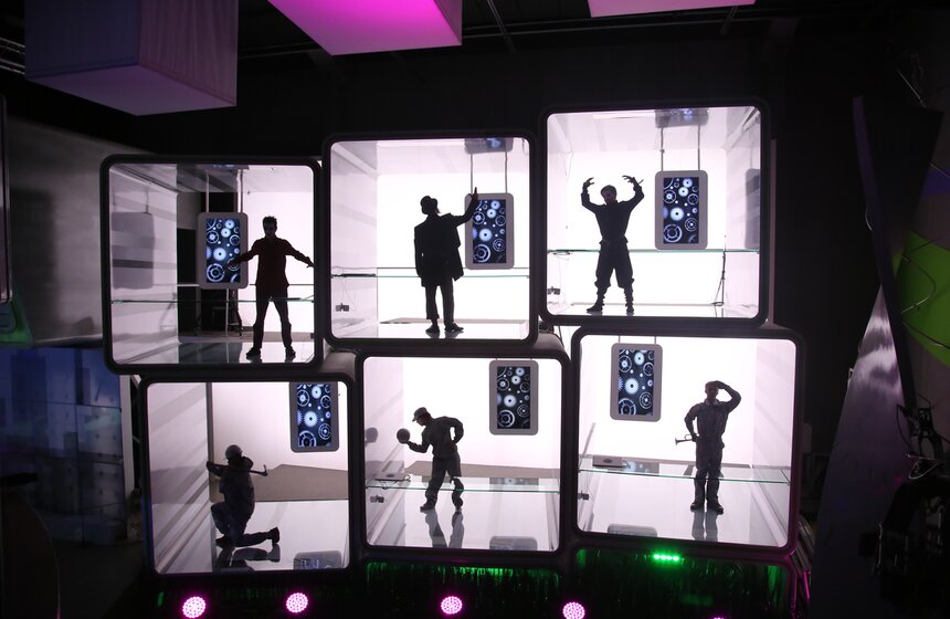 Театр "Альтерум" выступил с пантомимой на канале "Москва 24" 13 фото