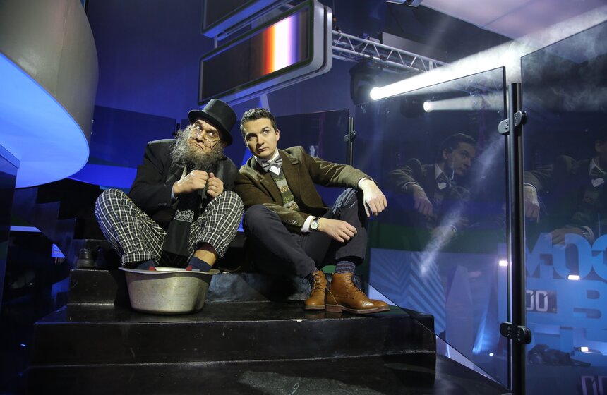 Театр "Альтерум" выступил с пантомимой на канале "Москва 24" 6 фото