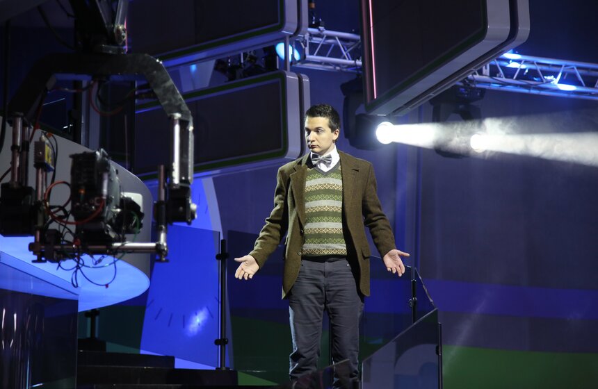 Театр "Альтерум" выступил с пантомимой на канале "Москва 24" 10 фото