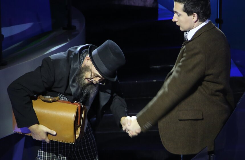 Театр "Альтерум" выступил с пантомимой на канале "Москва 24" 9 фото