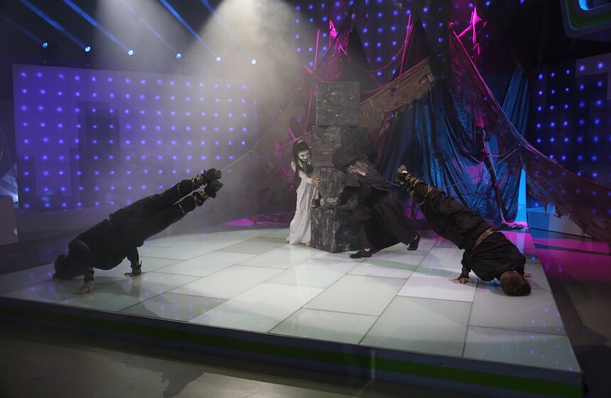 Театр "Альтерум" выступил с пантомимой на канале "Москва 24" 22 фото