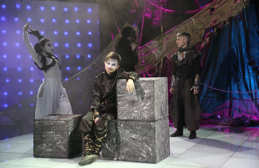 Театр "Альтерум" выступил с пантомимой на канале "Москва 24" 19 фото