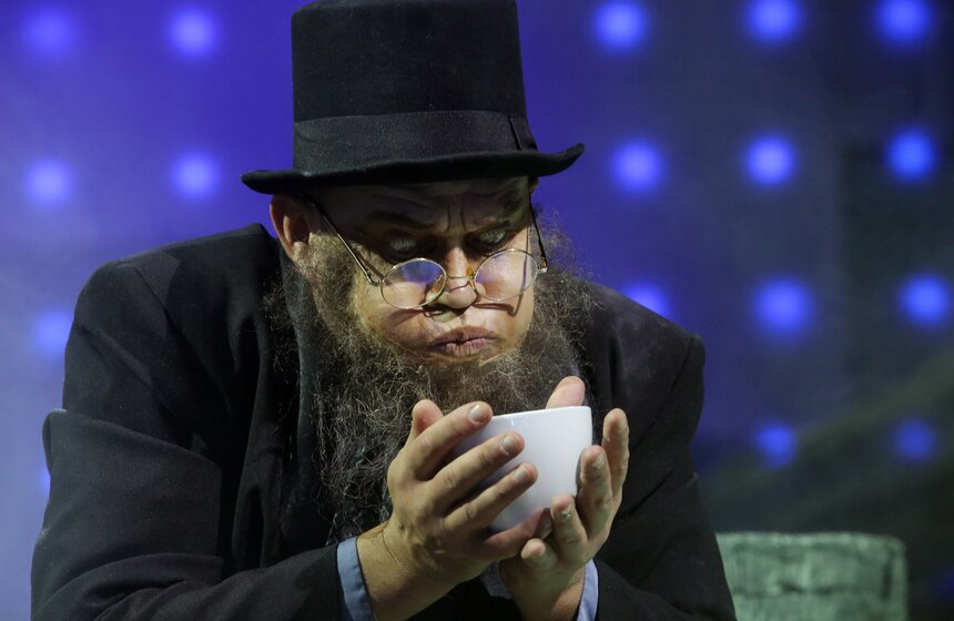 Театр "Альтерум" выступил с пантомимой на канале "Москва 24" 18 фото