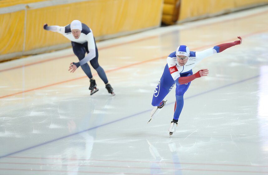 В столице завершился чемпионат России по конькобежному спорту 17 фото