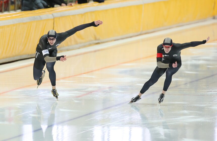 В столице завершился чемпионат России по конькобежному спорту 14 фото