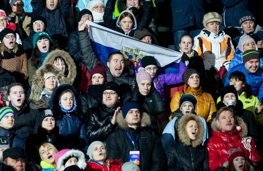 В Москве прошел этап кубка мира по лыжной акробатике 5 фото