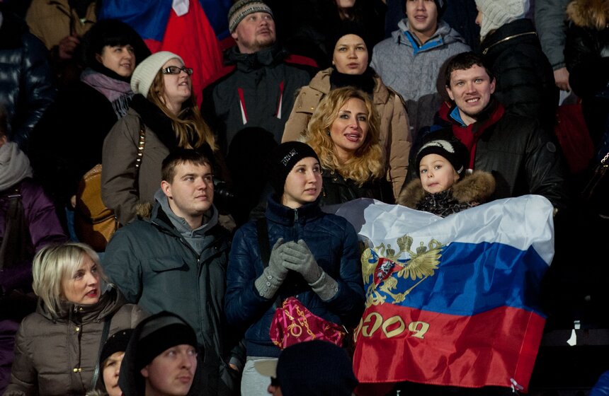 В Москве прошел этап кубка мира по лыжной акробатике 6 фото