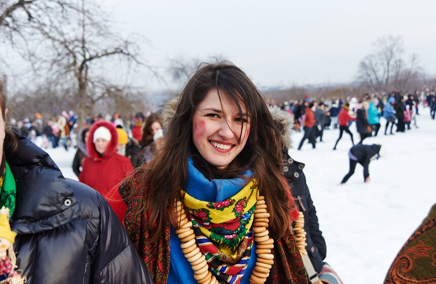 В Коломенском попрощались с Масленицей 20 фото