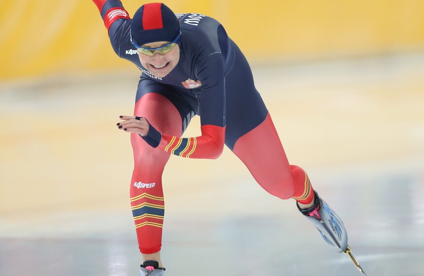 В столице завершился чемпионат России по конькобежному спорту 19 фото