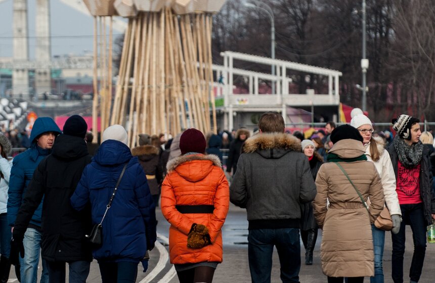 В Парке Горького прошла блинная ярмарка 2 фото