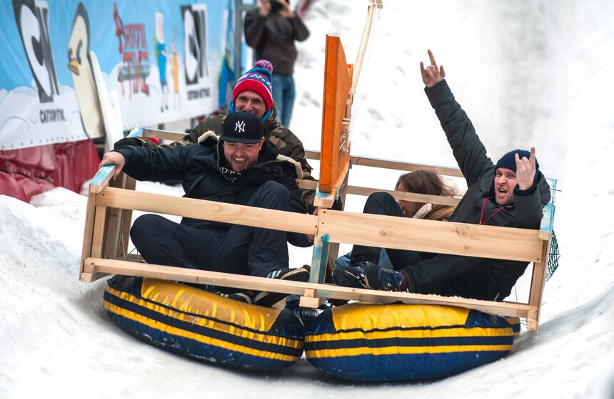 В парке "Сокольники" прошел фестиваль "Battle Сани" 23 фото