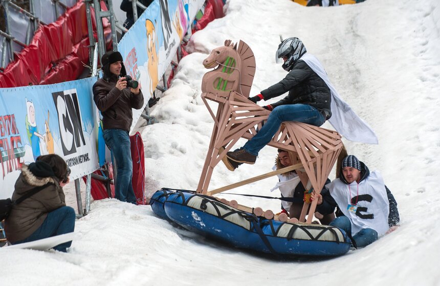 В парке "Сокольники" прошел фестиваль "Battle Сани" 25 фото