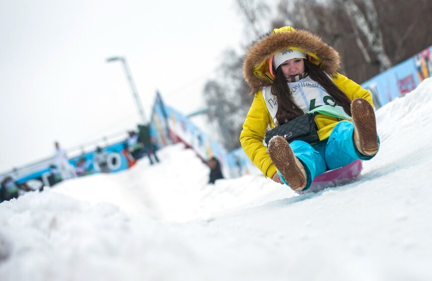 В парке "Сокольники" прошел фестиваль "Battle Сани" 5 фото