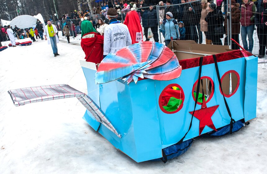 В парке "Сокольники" прошел фестиваль "Battle Сани" 13 фото