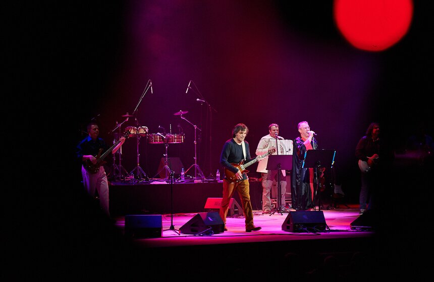 Эмир Кустурица и Горан Брегович дали совместный концерт в Кремле 22 фото