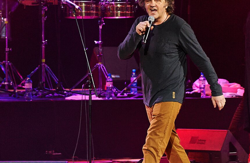 Эмир Кустурица и Горан Брегович дали совместный концерт в Кремле 23 фото