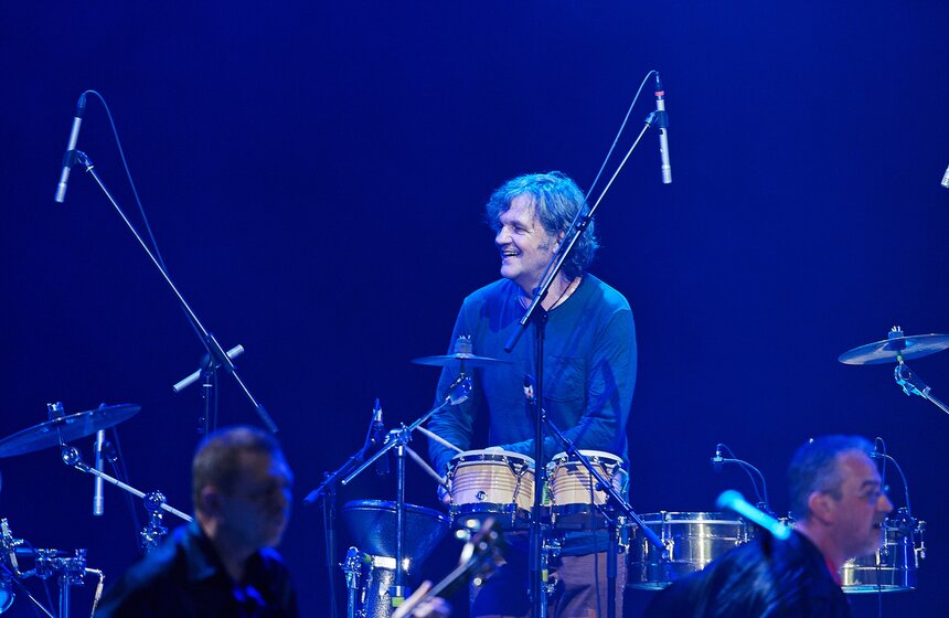 Эмир Кустурица и Горан Брегович дали совместный концерт в Кремле 25 фото