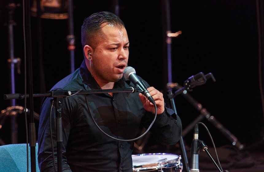 Эмир Кустурица и Горан Брегович дали совместный концерт в Кремле 6 фото