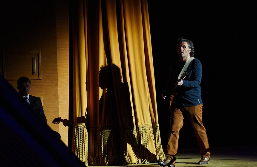 Эмир Кустурица и Горан Брегович дали совместный концерт в Кремле 19 фото