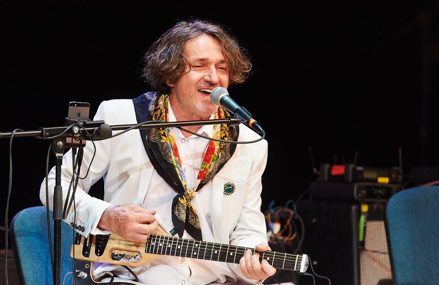 Эмир Кустурица и Горан Брегович дали совместный концерт в Кремле 14 фото