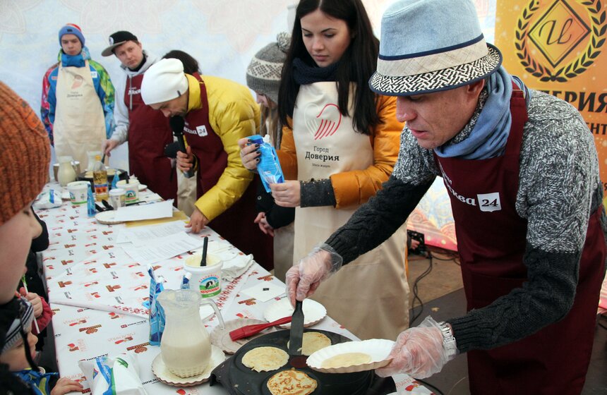 В столице отмечают Масленицу 29 фото