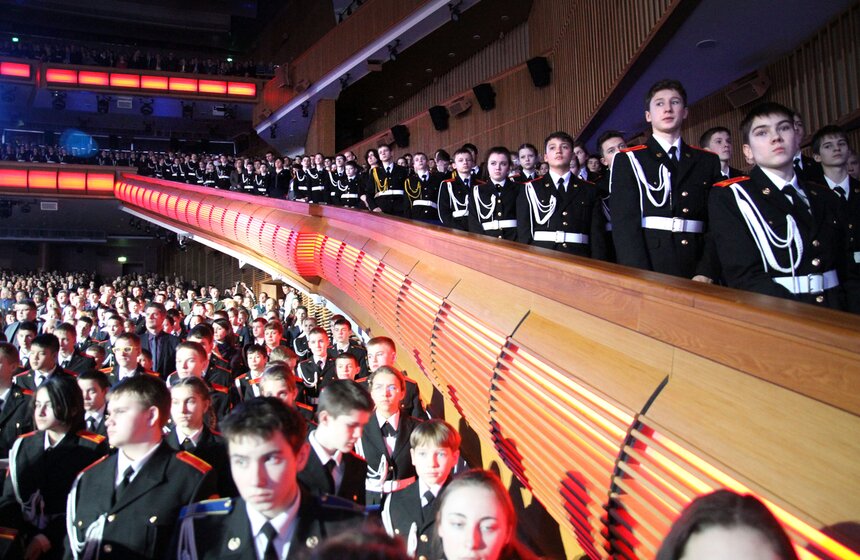 В Москве провели первый кадетский форум 23 фото