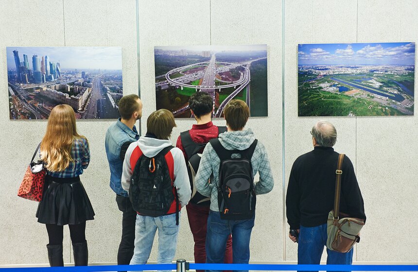 В "Доме на Брестской" открылась фотовыставка "Москва с высоты…" 5 фото