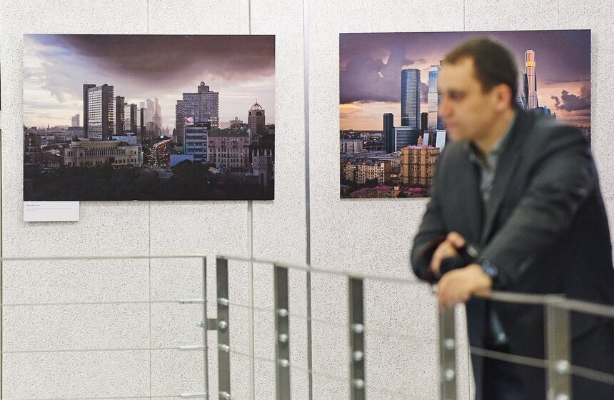 В "Доме на Брестской" открылась фотовыставка "Москва с высоты…" 3 фото