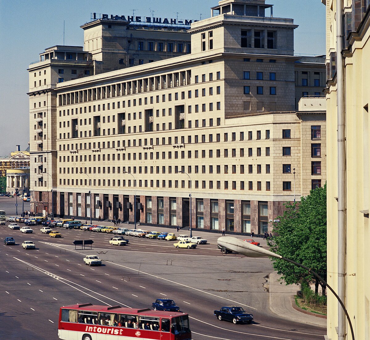 Гостиница москва история