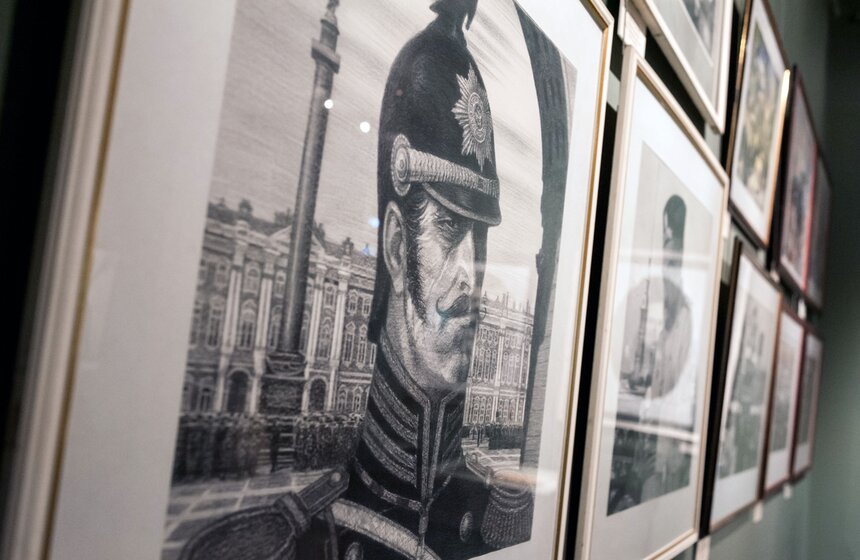 В школе Андрияки открылась выставка "История России" 20 фото