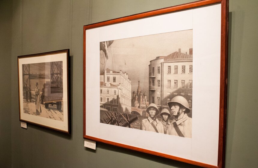 В школе Андрияки открылась выставка "История России" 3 фото