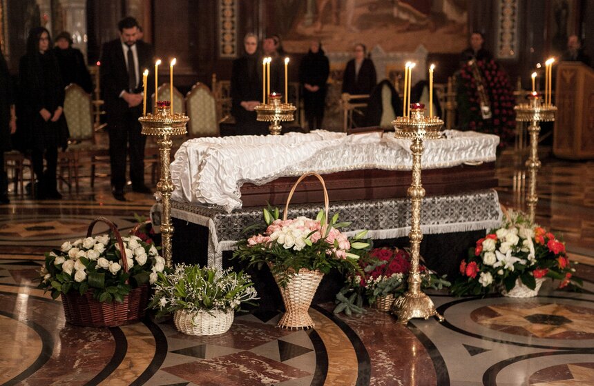 Москва простилась с оперной певицей Галиной Вишневской 2 фото