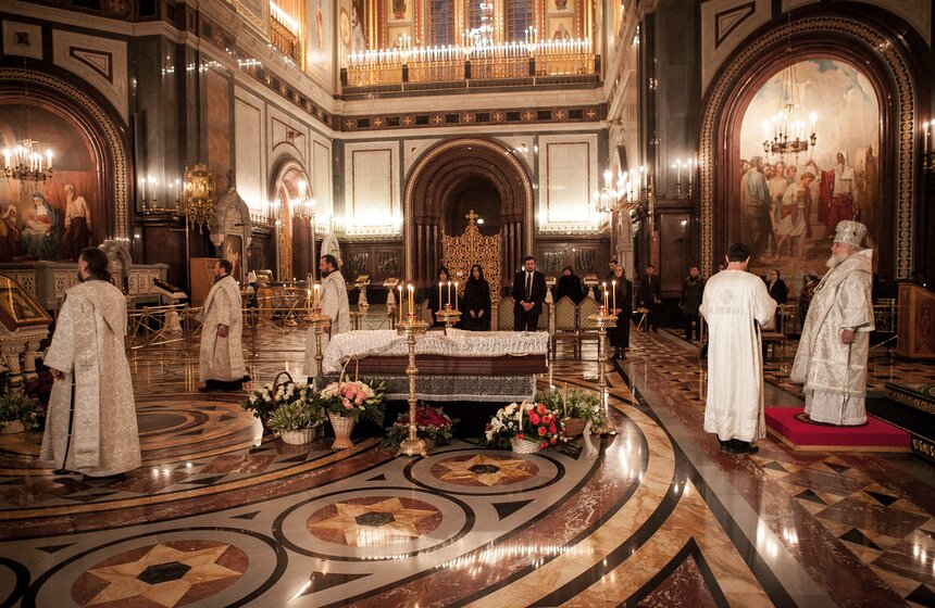 Москва простилась с оперной певицей Галиной Вишневской 3 фото