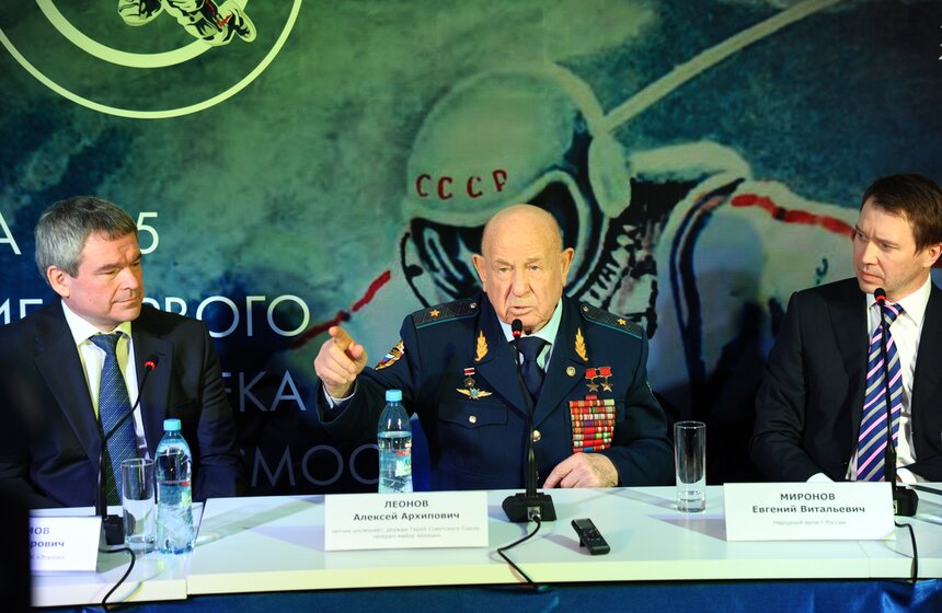 Алексей Леонов открыл Аллею космонавтов в Красногорске 1 фото