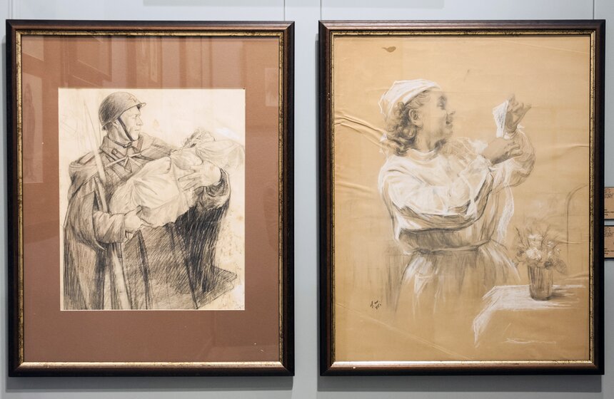 В галерее ARTSTORY открылась выставка "Война участвует во мне" 2 фото