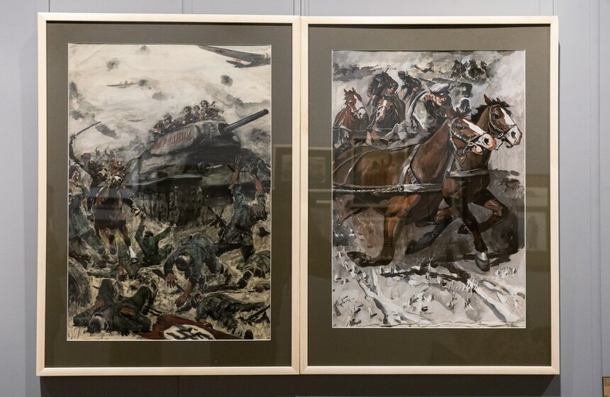 В галерее ARTSTORY открылась выставка "Война участвует во мне" 13 фото