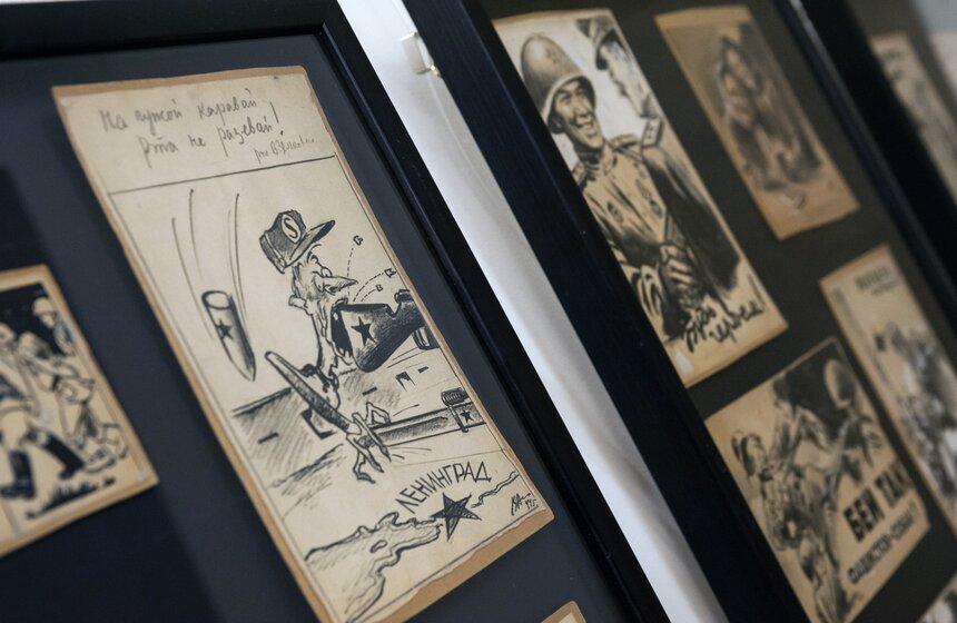 В галерее ARTSTORY открылась выставка "Война участвует во мне" 11 фото